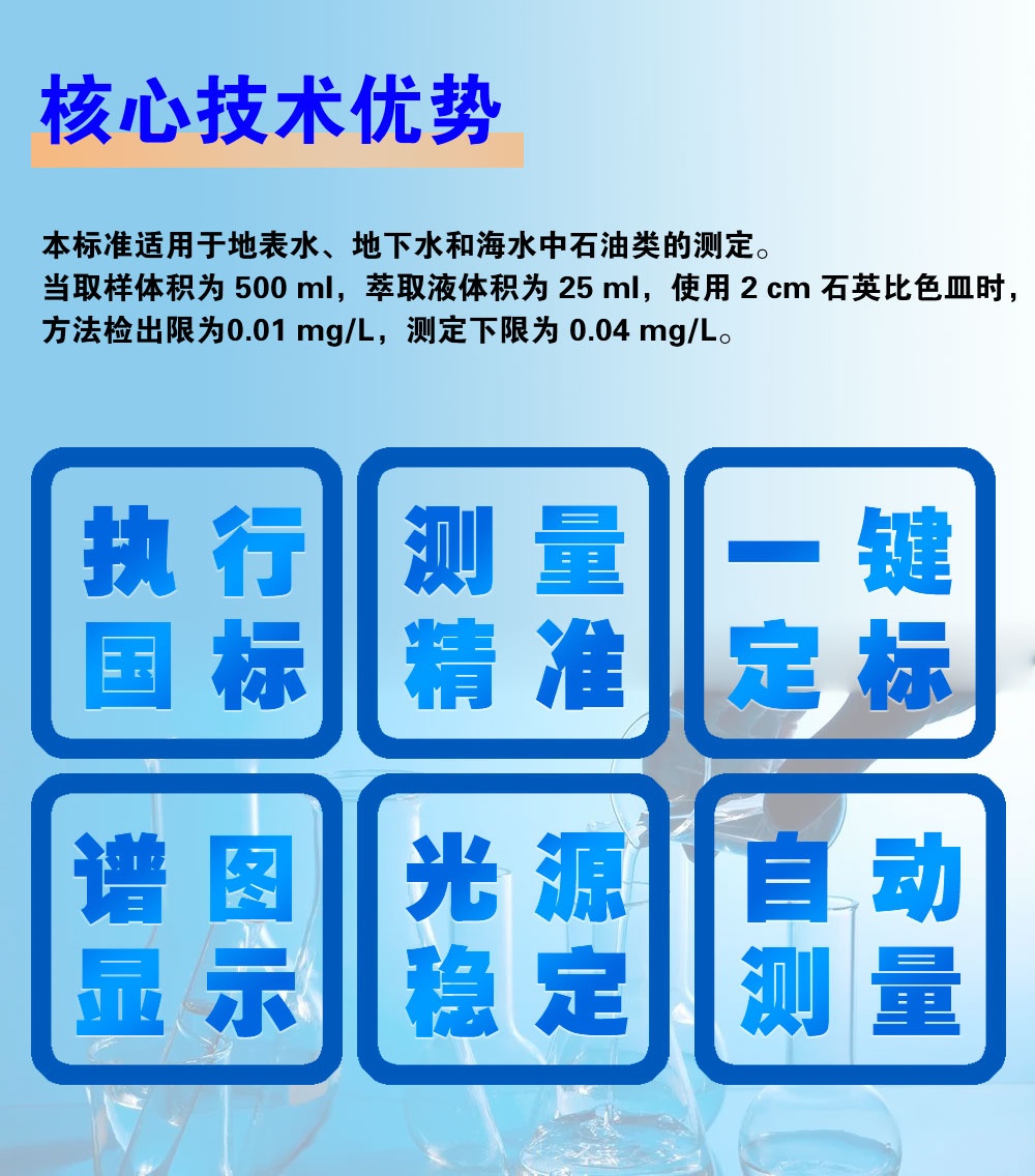 紫外分光测油仪 实验室水中油含量监测 UV900 测量准确