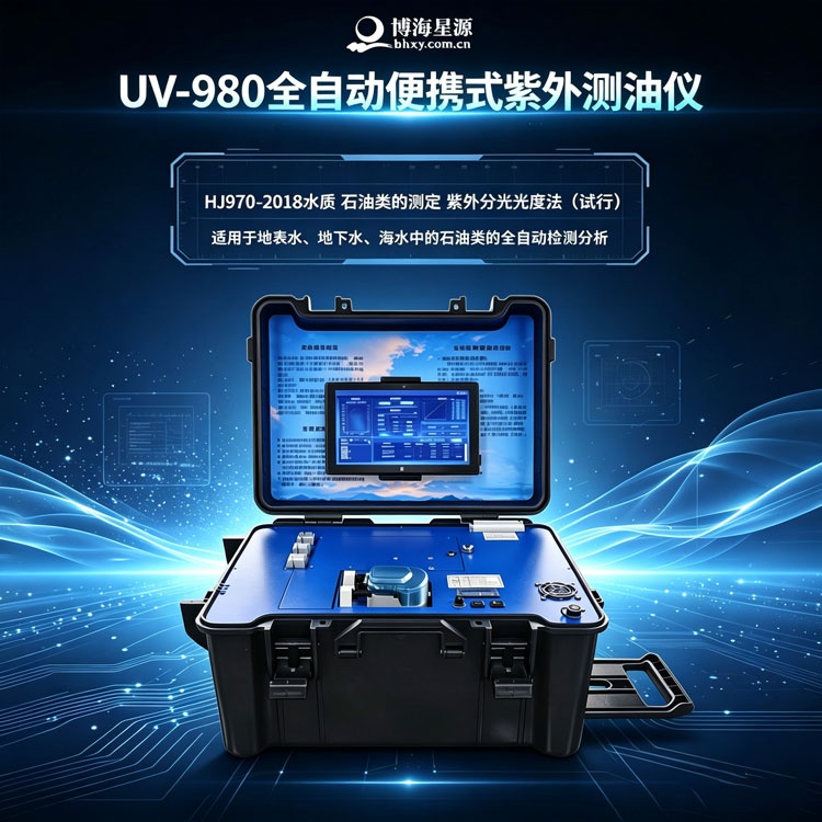 自动便携式紫外测油仪 地表水含油量快速检测 博海星源